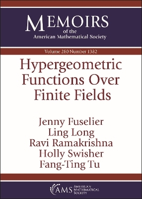 Hypergeometric Functions Over Finite Fields