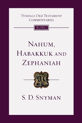 Nahum, Habakkuk and Zephaniah