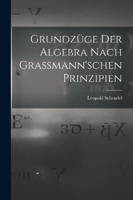 Grundzüge der Algebra Nach Grassmann'schen Prinzipien - Leopold Schendel