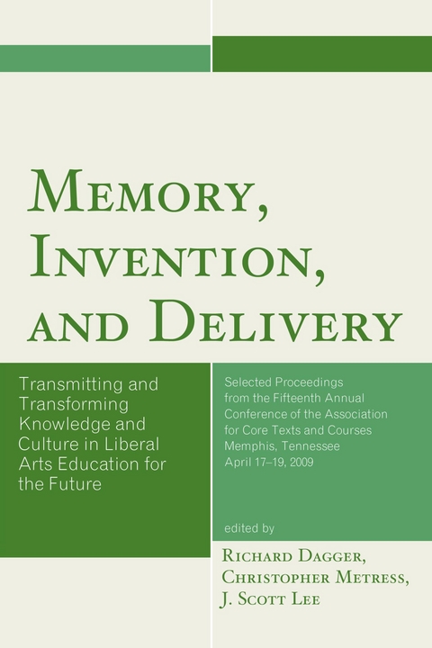 Memory, Invention, and Delivery - 