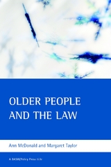 Older people and the law - Ann McDonald, Margaret Taylor