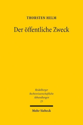 Der öffentliche Zweck