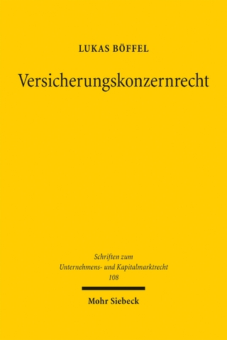 Versicherungskonzernrecht