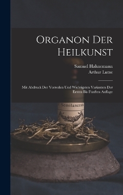 Organon Der Heilkunst