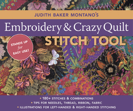 Judith Baker Montano's Embroidery & Crazy Quilt Stitch Tool -  Judith Baker Montano