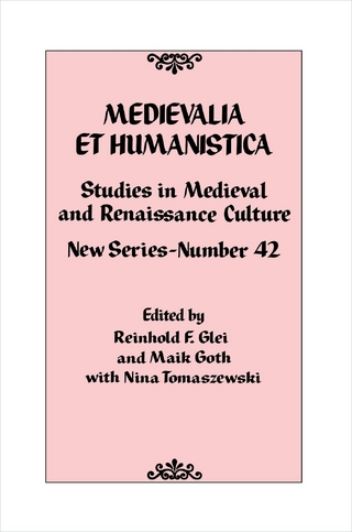 Medievalia et Humanistica, No. 42