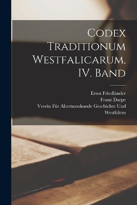 Codex Traditionum Westfalicarum, IV. Band