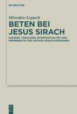 Beten bei Jesus Sirach