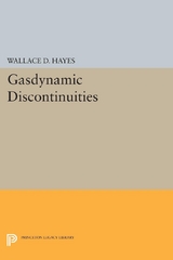 Gasdynamic Discontinuities - Wallace Dean Hayes