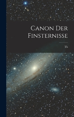 Canon der Finsternisse