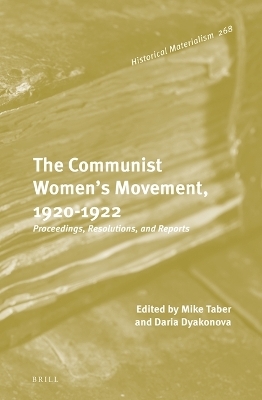 The Communist Women&rsquo;s Movement, 1920-1922 - 