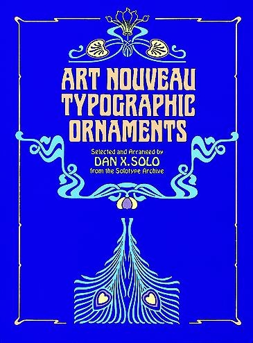 Art Nouveau Typographic Ornaments - 