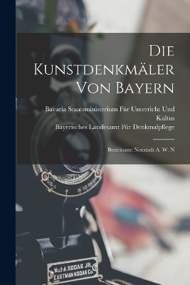 Die Kunstdenkmäler Von Bayern