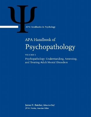 APA Handbook of Psychopathology