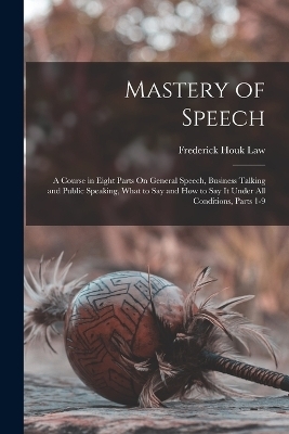 Mastery of Speech