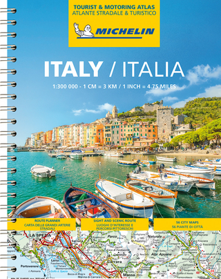 Italy - Tourist and Motoring Atlas (A4-Spiral)