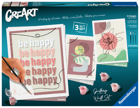 CreArt Gallery Wall - Abstrakte Formen