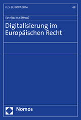 Digitalisierung im Europäischen Recht - 