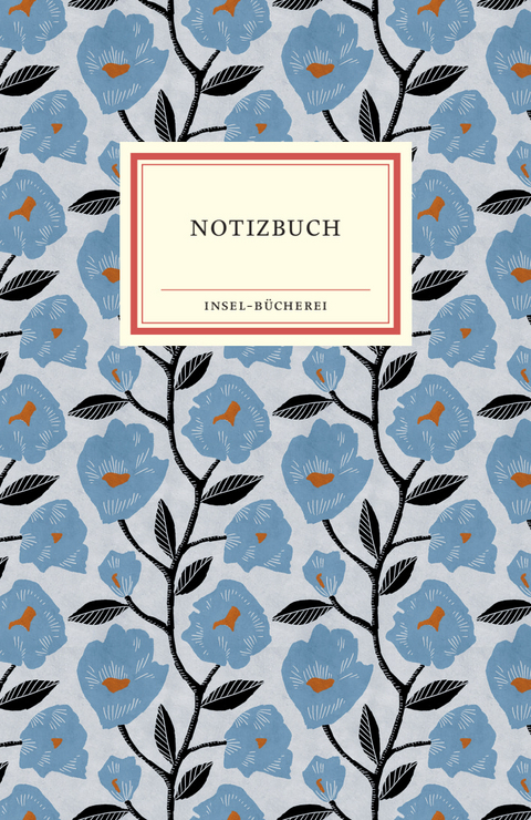 Notizbuch Insel-Bücherei »Blaue Mohnblumen«
