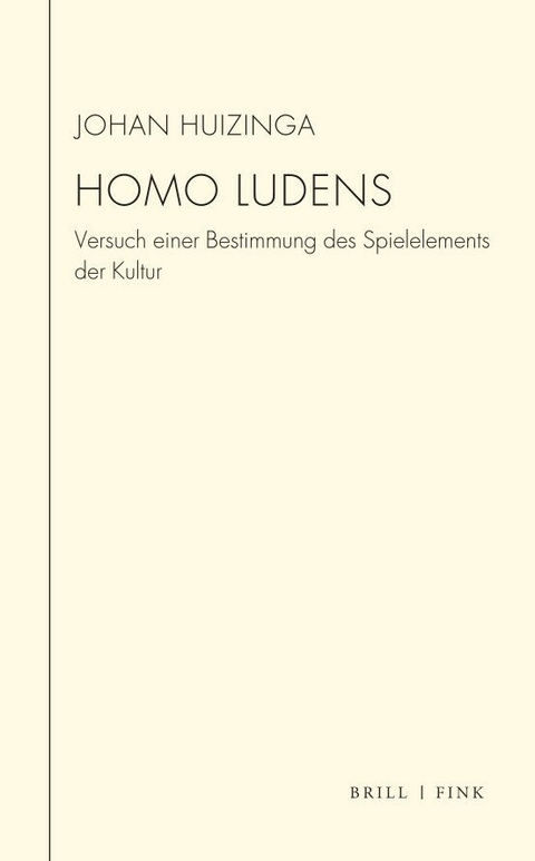 Homo Ludens - Johan Huizinga