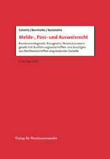 Melde-, Pass- und Ausweisrecht - Schmitz, Heribert; Bornhofen, Heinrich; Bockstette, Rainer