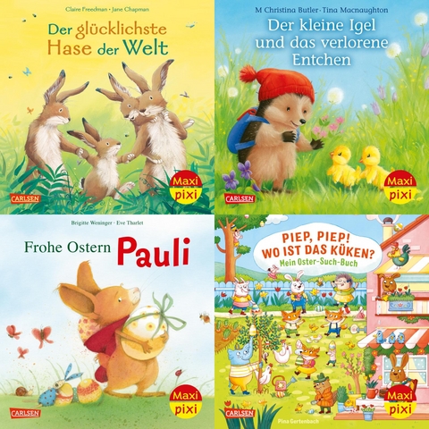 Maxi-Pixi-4er-Set 102: Endlich Fr&uuml;hling! (4x1 Exemplar) -  diverse