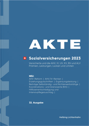 AKTE Sozialversicherungen 2023