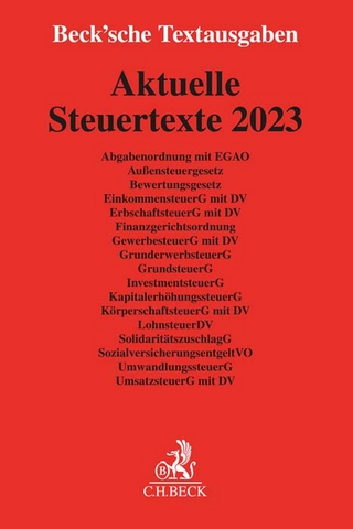 Aktuelle Steuertexte 2023