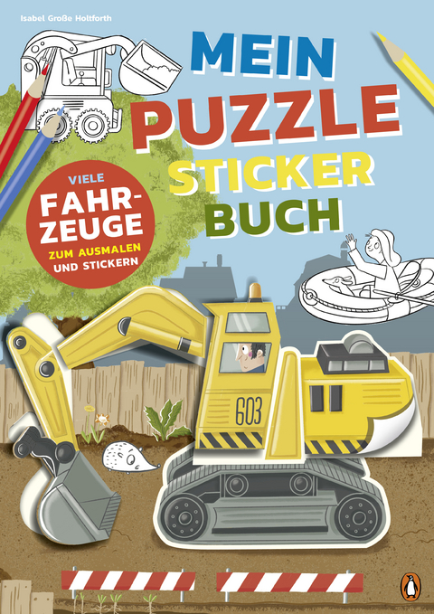 Mein bunter Puzzle-Sticker-Spa&szlig; - Fahrzeuge - Isabel Gro&szlig;e Holtforth