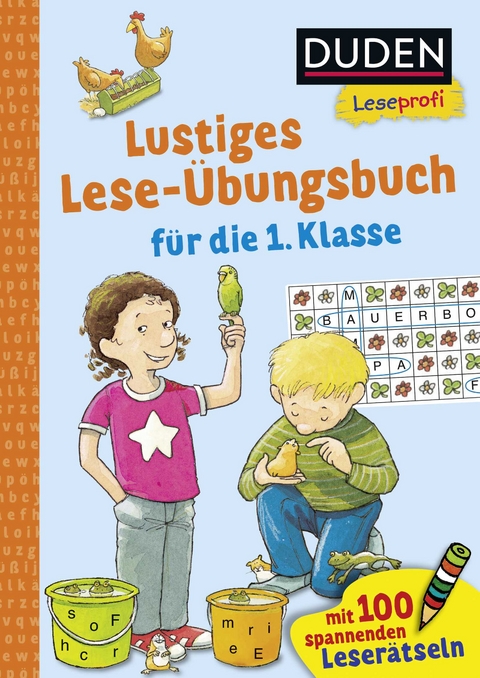 Duden Leseprofi &ndash; Lustiges Lese-&Uuml;bungsbuch f&uuml;r die 1. Klasse - Hanneliese Schulze