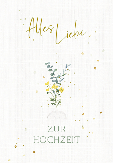 Gru&szlig;karte mit Kuvert