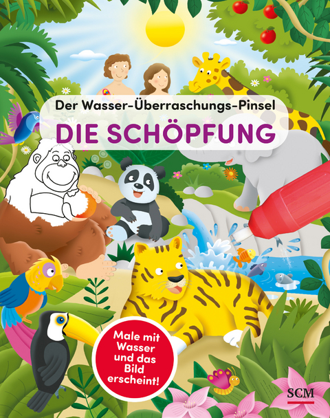 Der Wasser-&Uuml;berraschungs-Pinsel - Die Sch&ouml;pfung