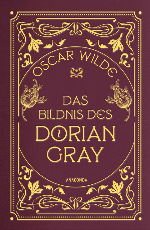Oscar Wilde, Das Bildnis des Dorian Gray. Gebunden In Cabra-Leder mit Goldpr&auml;gung - Oscar Wilde