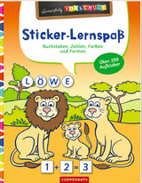 Sticker-Lernspa&szlig; (Wilde Tiere)