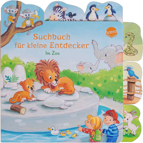 Suchbuch f&uuml;r kleine Entdecker. Im Zoo