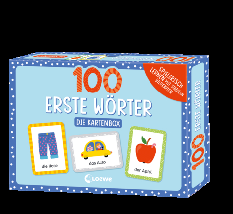 100 erste W&ouml;rter - Die Kartenbox