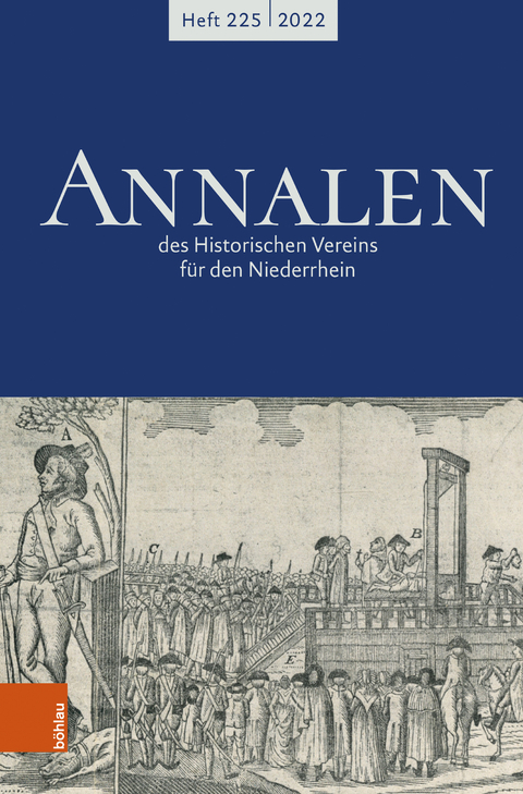Annalen des Historischen Vereins f&uuml;r den Niederrhein 225 (2022)