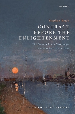 Contract Before the Enlightenment - Dr Stephen Bogle