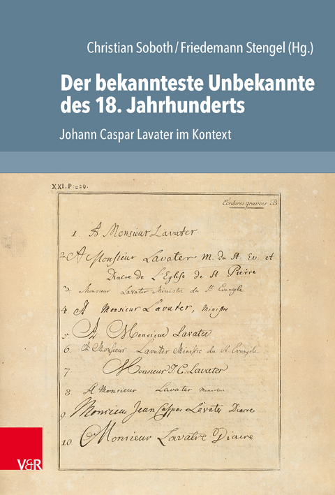 Der bekannteste Unbekannte des 18. Jahrhunderts - 