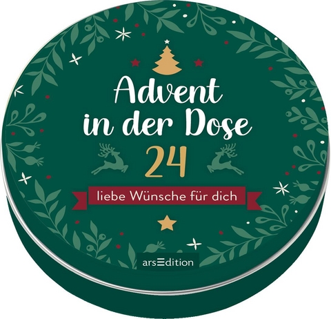 Advent in der Dose. 24 liebe W&uuml;nsche f&uuml;r dich