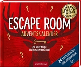 24 knifflige Weihnachtsr&auml;tsel. Escape Room Adventskalender