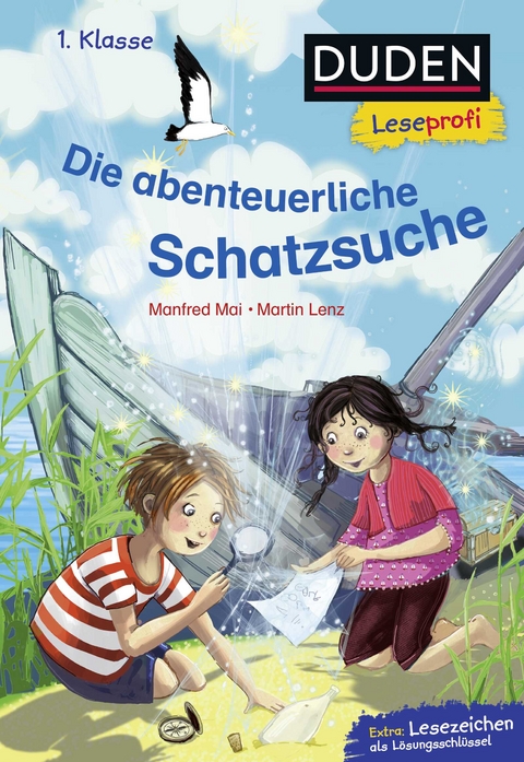 Duden Leseprofi – Die abenteuerliche Schatzsuche, 1. Klasse - Manfred Mai, Martin Lenz