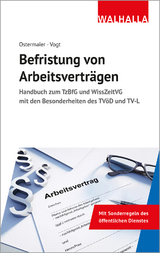 Befristung von Arbeitsvertr&auml;gen - Christian Ostermaier, Sylvia Vogt
