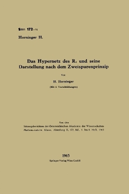 Das Hypernetz des R4 und seine Darstellung nach dem Zweispurenprinzip