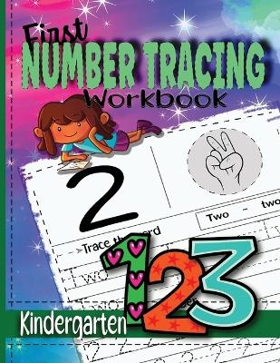 First Number Tracing Workbook for Kindergarten - Jocky Books