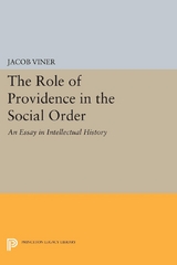 The Role of Providence in the Social Order - Jacob Viner