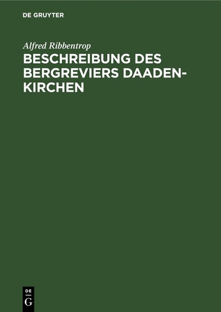 Beschreibung des Bergreviers Daaden-Kirchen