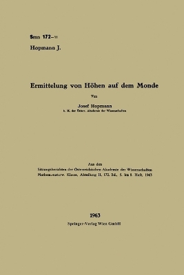 Ermittelung von Höhen auf dem Monde