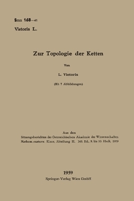 Zur Topologie der Ketten