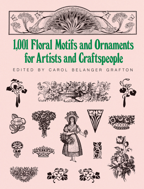 1001 Floral Motifs and Ornaments for Artists and Craftspeople -  Carol Belanger Grafton